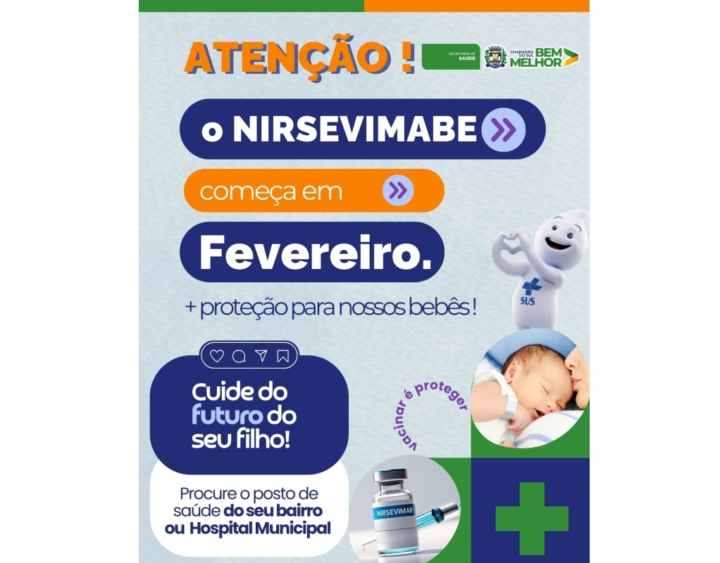 Novo anticorpo que protege recém-nascidos contra a bronquiolite já está disponível em Chapadão do Sul