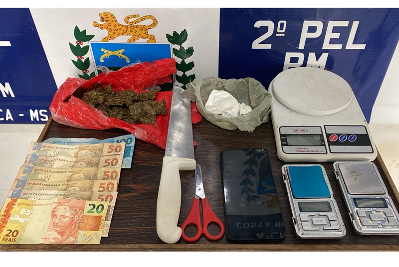 Rapaz é preso por trafico de drogas em Costa Rica
