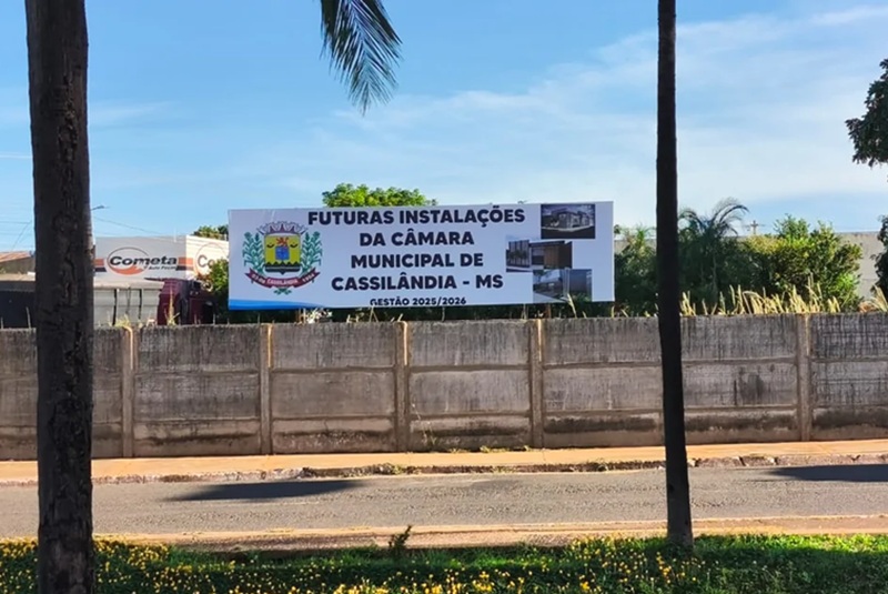 Câmara Municipal de Cassilândia adquire terreno para sede própria na Avenida Juracy Lucas