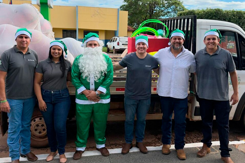 Natal Solidário Sicredi Celeiro Centro Oeste leva esperança e alegria para milhares de pessoas em MS e GO