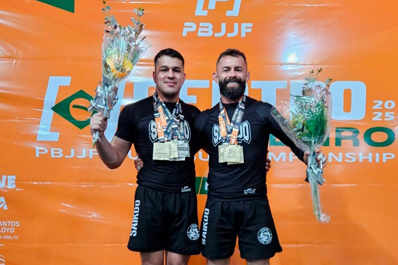 Atletas de Chapadão do Sul sobem no ranking do Jiu-Jitsu e garantem vaga no Mundial nos EUA