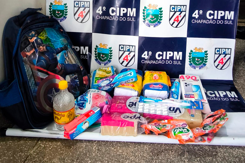 Polícia Militar prende quatro homens por furto em atacadista em Chapadão do Sul