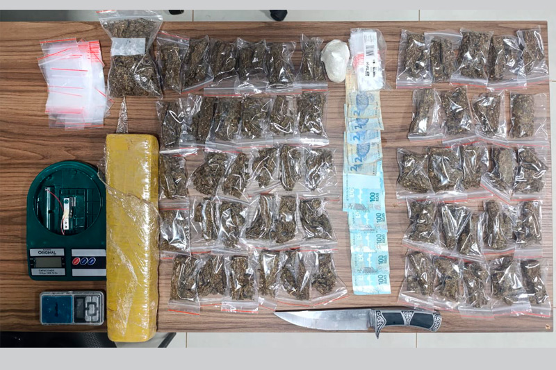 PM de Chapadão do Céu prende dois traficantes que se ostentavam em redes sociais