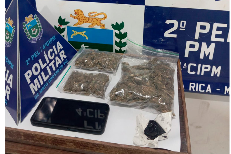 Polícia Militar prende mais um indivíduo por tráfico em Costa Rica