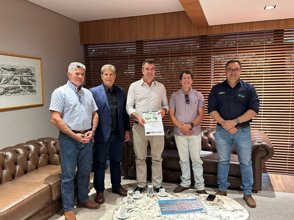 Tecnoagro 2026: Governador Riedel recebe convite oficial e confirma presença em Chapadão do Sul