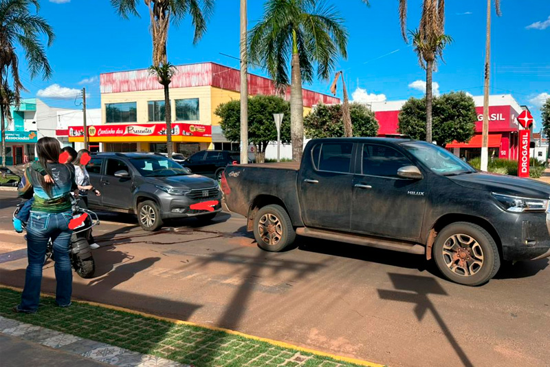 Sinistro de trânsito é registrado na Avenida 11 nesta quarta-feira