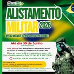 Junta de Serviço Militar convoca jovens para o Alistamento Militar 2026 em Chapadão do Sul