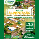 Praça de alimentação da Tecnoagro contará com diversidade gastronômica e participação de empreendedores locais