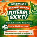 Bola vai rolar: Campeonato Municipal de Futebol Society começa hoje