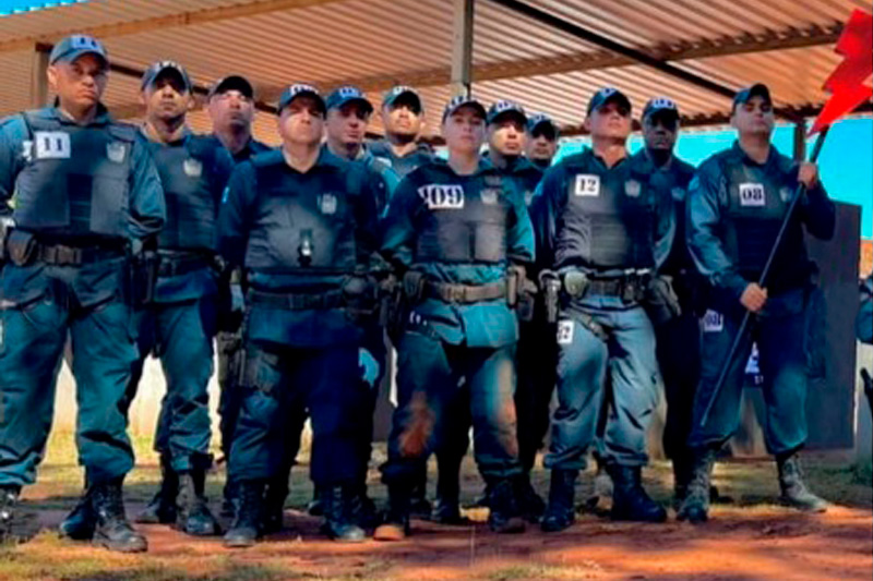 Força Tática da 4ª CIPM passa etapa de treinamento em Costa Rica