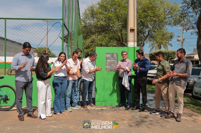 Prefeitura inaugura Centro Esportivo que transforma o bairro e amplia oportunidades esportivas para a comunidade