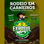 32ª Exposul abre inscrições para o Rodeio em Carneiros