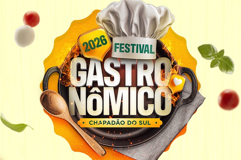 Chapadão do Sul promove Festival Gastronômico 2026 com grandes shows e promete a maior festa dos sabores de Mato Grosso do Sul