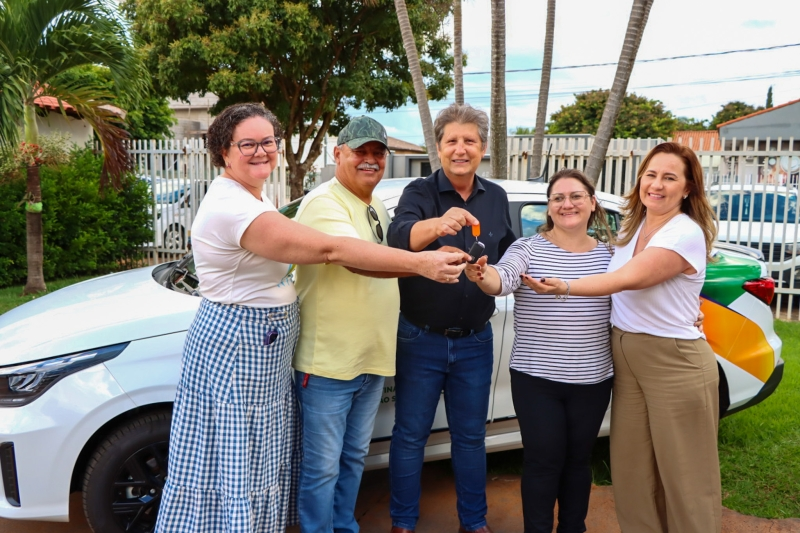 Assistência Social recebe veículo 0km para fortalecer atendimentos no CRAS Parque União