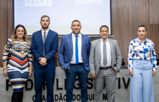 Alteração na 1ª Secretaria da Mesa Diretora da Câmara Municipal de Chapadão do Sul