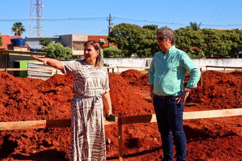 Prefeito acompanha andamento das obras do Centro de Diagnóstico por Imagem