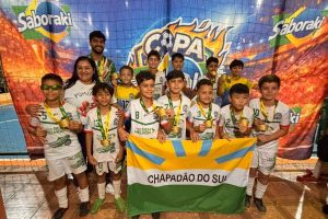 Chapadão do Sul domina Copa Saboraki e conquista três títulos no futsal de bas