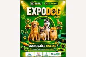 Expodog 2026 vai eleger o “vira-lata mais carismático” durante a 32ª Exposul em Chapadão do Sul