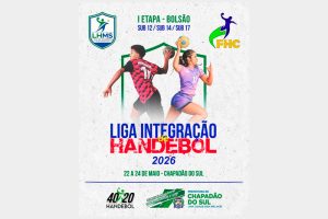 Liga de Integração de Handebol movimenta Chapadão do Sul neste final de semana