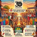 Festa dos 30 Cordeiros acontece este domingo em Chapadão do Sul após a cavalgada