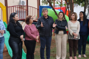 Casa Abrigo ganha parquinho e transforma cuidado em mais alegria para crianças acolhidas