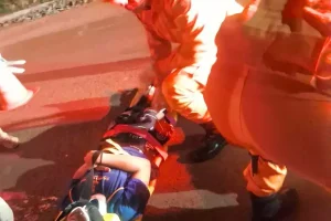 Família critica descuido que transformou pedalada de criança em acidente grave