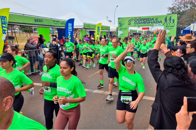2ª Corrida e Caminhada da Sustentabilidade reúne mais de 850 participantes