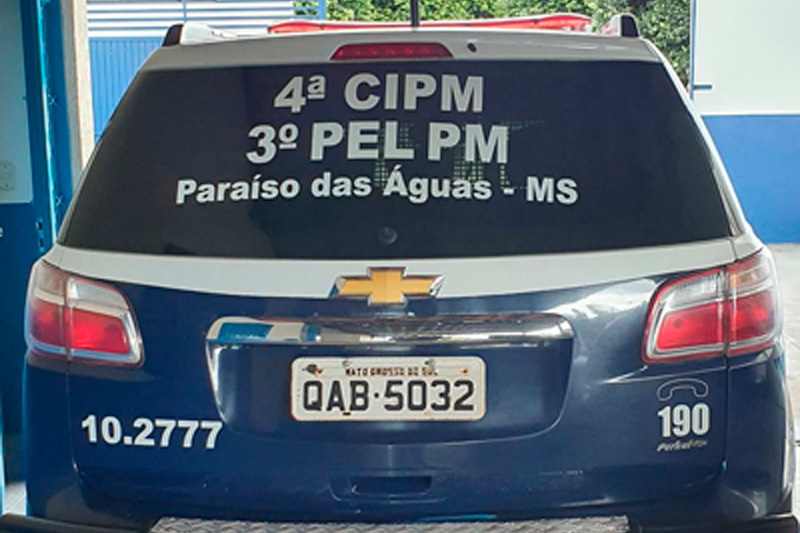 Homem é preso em flagrante por violência doméstica em Paraíso das Águas
