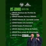 32ª EXPOSUL SEGUE COM RODEIO, PALESTRA E SHOW NACIONAL DE FRED & FABRÍCIO NESTA SEXTA-FEIRA