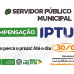 Servidores municipais podem solicitar compensação do IPTU 2026 até 30 de junho