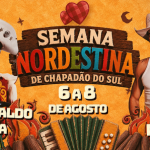 Semana Nordestina 2026 terá shows nacionais de MC Peão e Reginaldo Sama em três dias de cultura e tradição em Chapadão do Sul