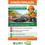 Recapeamento chega à Rua D, no Bairro Esperança, e Prefeitura pede colaboração da população para garantir a qualidade da obra