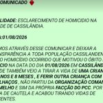 “Foi o PCC”: Comando Vermelho nega execução de padrasto e criança de 3 anos