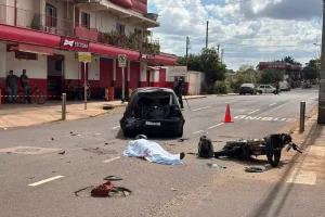 Motorista embriagado e sem CNH é preso por homicídio após morte de motociclista