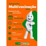 Dia D da Multivacinação: Chapadão do Sul vacina crianças e adolescentes no sábado (22)