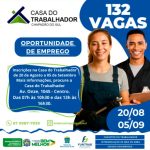 Confira as oportunidades de emprego na casa do trabalhador de Chapadão do Sul