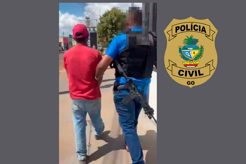Foragido por estupro de vulnerável é capturado pela Polícia Civil em Chapadão do Céu