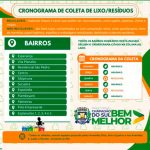 Chapadão do Sul reforça calendário da coleta seletiva