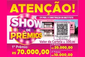 Churrascada Rosa da RFCC com sorteio de 100 mil reais é neste sábado (26)