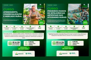 Próxima semana com dois cursos no Sindicato Rural de Chapadão do Sul voltados ao agronegócio