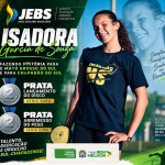 Isadora Garcia faz história nos JEBS e conquista duas medalhas de prata para Mato Grosso do Sul