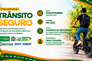 Prefeitura de Chapadão do Sul e DEMUTRAN promovem palestra na Semana Nacional de Trânsito