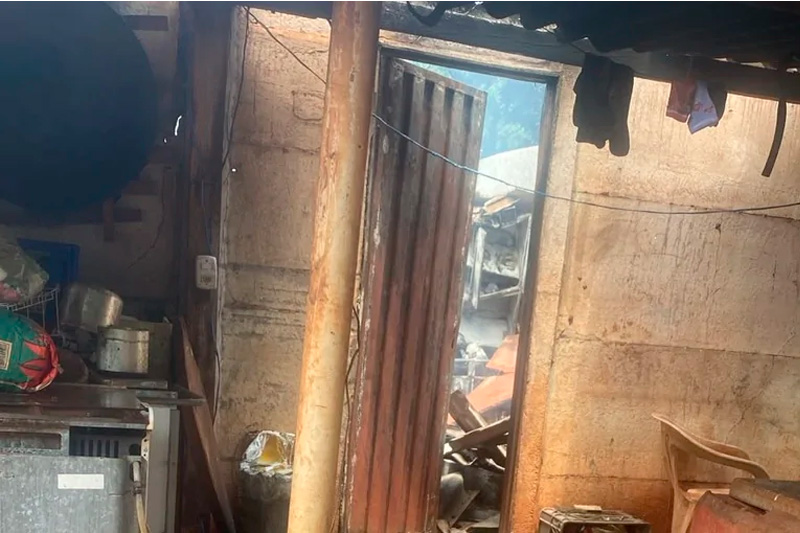 Incêndio destrói casa e bar em Cassilândia e família fica apenas com a roupa do corpo