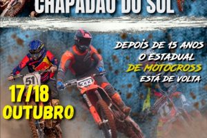 Motocross acontece neste fim de semana e integra as comemorações dos 39 anos de Chapadão do Sul